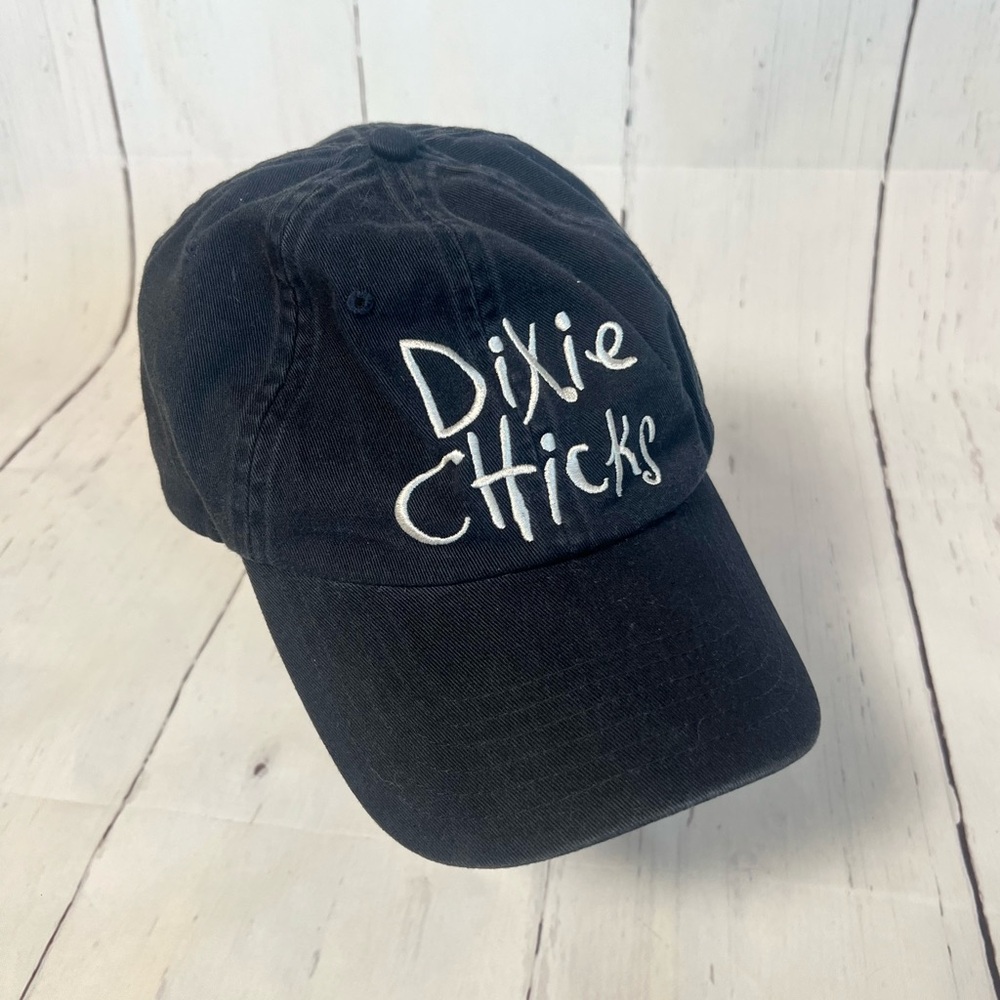VINTAGE DIXIE CHICKS GOODBYE EARL COTTON STRAPBACK DAD HAT BASEBALL CAP 2000